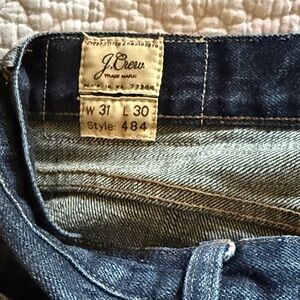 J. Crew Indigo Denim Pants